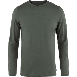 Fjällräven Abisko Wool Long Sleeve Men - Basalt