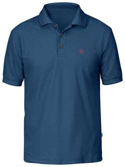 Fjällräven Crowley Pique Shirt - Uncle Blue - Polo t-shirt