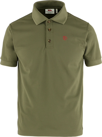 Fjällräven Crowley Pique Shirt - Light Olive - Polo t-shirt