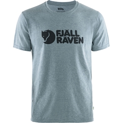 Fjällräven Logo T-shirt Men - Uncle Blue/Melange 