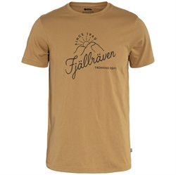 Fjällräven Sunrise T-shirt - Buckwheat Brown - T-shirt