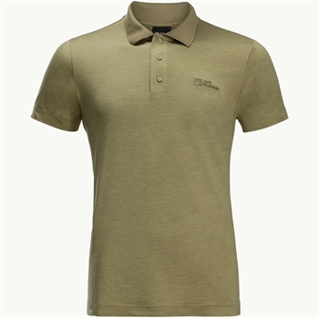 Jack Wolfskin Travel Polo Men - Bay Leaf - Polo t-shirt