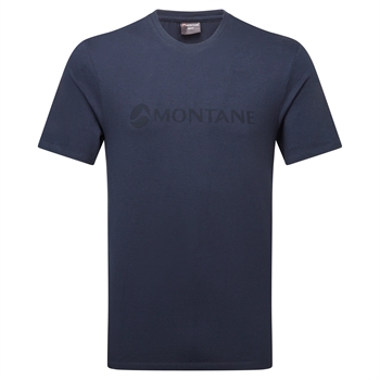 Montane Mono Logo T-shirt Mens - Eclipse Blue - T-shirt