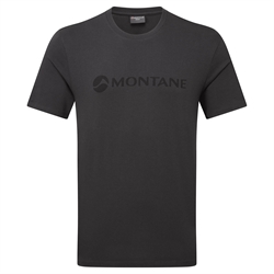 Montane Mono Logo T-shirt Mens - Midnight Grey - T-shirt