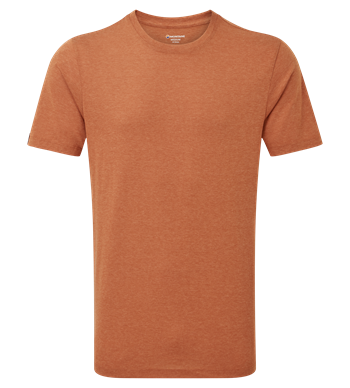 Montane Phase T-shirt Mens - Oxide Orange - T-shirt