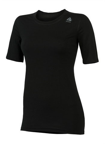 Aclima LightWool T-shirt Classic Woman - Black