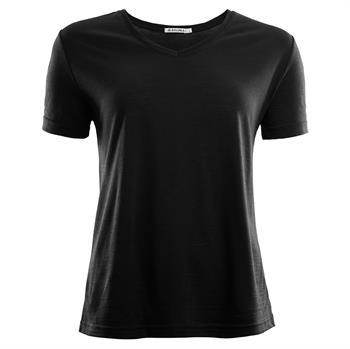 Aclima LightWool T-shirt Loose Fit Woman - Jet Black