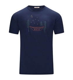 Aclima LightWool 140 Classic Tee FOREST Men - Navy Blazer - T-shirt