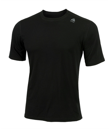 Aclima LightWool T-shirt Classic Man - Black