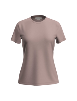 Icebreaker Women's Merino 150 Tech Lite SS Tee - Pink Quartz - Kortærmet uldtrøje