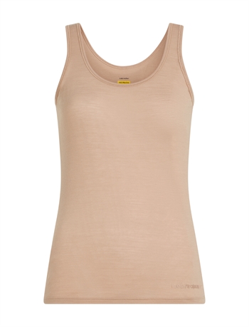 Icebreaker Women\'s Merino Blend 150 Siren Tank - Praline - Uld-top
