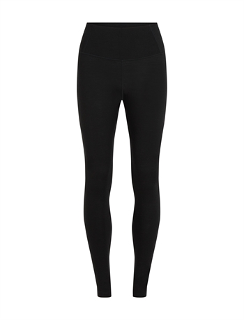 Icebreaker Women\'s Merino 200 Oasis High Rise Leggings - Black