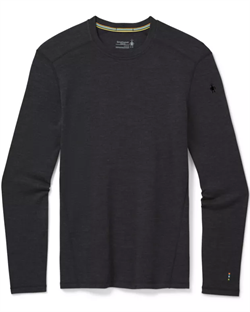 Smartwool Men's Classic Thermal Merino Base Layer Crew 250g - Charcoal Heather