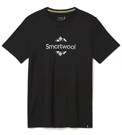 Smartwool Men's Merino Sport 150 Smartwool Logo Graphic Tee [Black]