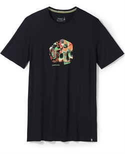 Smartwool Men's Def Lyfe Short Sleeve Graphic Tee - Black - T-shirt