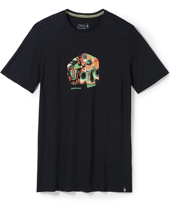 Smartwool Men\'s Def Lyfe Short Sleeve Graphic Tee - Black - T-shirt