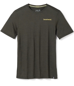 Smartwool Men's Memory Quilt Short Sleeve Graphic Tee Guitar - North Woods Heather - T-shirt