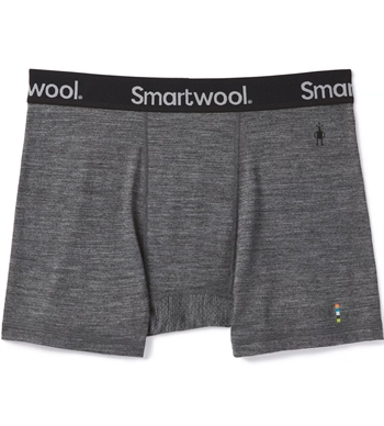 Smartwool Men\'s Merino Sport Boxer Brief - Medium Gray Heather - Boxershorts