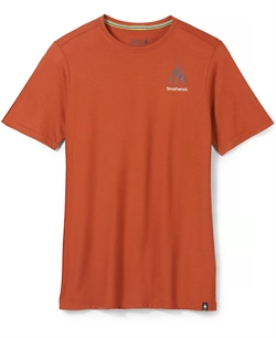 Smartwool Men's Wilderness Summit Short Sleeve Graphic Tee - Picante - T-shirt