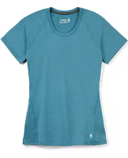 Smartwool Women's Merino Short Sleeve Tee 150g - Blue Spruce - T-shirt