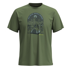 Smartwool Streets to Peaks Graphic Short Sleeve Tee Unisex - Fern Green