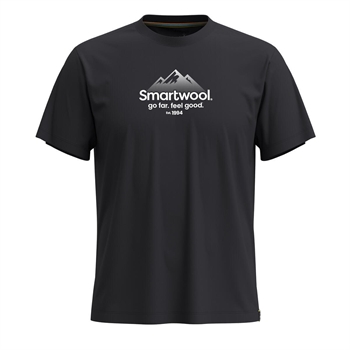 Smartwool Anniversary Graphic Short Sleeve Tee Unisex - Black