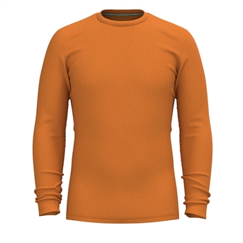 Smartwool Men\'s Classic Thermal Merino Base Layer Crew 250g - Marmalade Heather