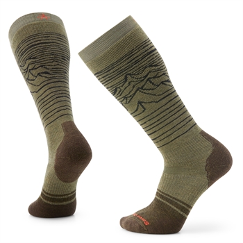 Smartwool Ski Full Cushion OTC Socks Unisex - Winter Moss - Skistrømpe