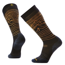Smartwool Snowboard Full Cushion Iguchi x Arbor OTC Socks Unisex - Black - Snowboardstrømpe