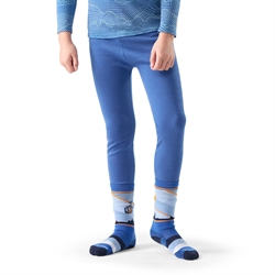Smartwool Kids' Classic Thermal Merino Base Layer Bottom 250g - Royal Indigo - Merinould til børn