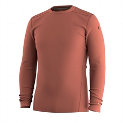 Smartwool Men's Classic Thermal Merino Base Layer Crew 250g - Burnt Sienna