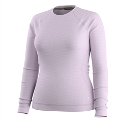 Smartwool Classic Thermal Merino Base Layer Crew 250g Woman - Lavender Sky Heather