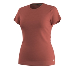 Smartwool Everyday Merino Short Sleeve Tee 150g Woman - Burnt Sienna - T-shirt