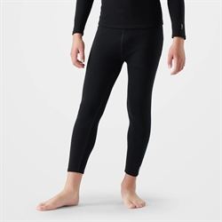 Smartwool Kids' Classic Thermal Merino Base Layer Bottom 250g - Black - Merinould til børn