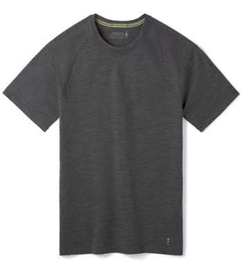 Smartwool Men\'s Merino Short Sleeve Tee 150g - Iron Heather - T-shirt