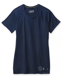 Smartwool Women's Merino 150 Baselayer Short Sleeve - Indigo Blue - T-shirt