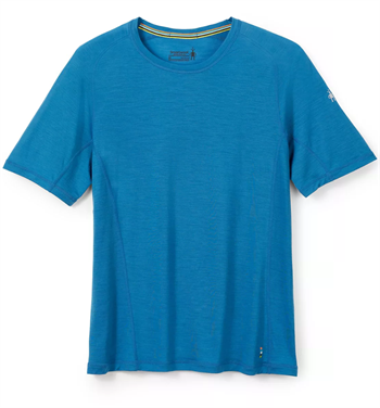 Smartwool Men\'s Merino Sport Ultralite Short Sleeve Tee - Light Neptune Blue - T-shirt