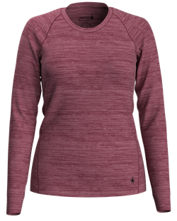 Smartwool Women's Merino 150 Plant-Based Dye Baselayer Long Sleeve - Summer Sound Purple Wash - Langærmet uldtrøje