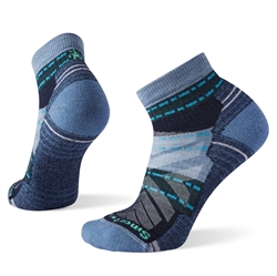 Smartwool Hike Light Cushion Margarita Ankle Socks Woman - Mist Blue