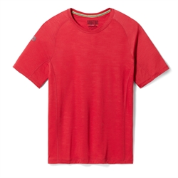 Smartwool Men's Active Ultralite Short Sleeve Tee - Rhythmic Red - T-shirt