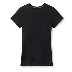 Smartwool Everyday Merino Short Sleeve Tee 150g Woman - Black - T-shirt