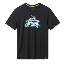 Smartwool Men's Everyday River Van Graphic Short Sleeve Tee - Black - T-shirt