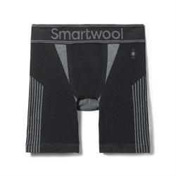 Smartwool Men's Everyday Intraknit 6" Boxer Brief - Black - Boxershorts