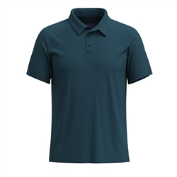  Smartwool Men's Short Sleeve Polo - Twilight Blue - Polo t-shirt