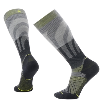 Smartwool Run Targeted Cushion Compression OTC Socks Unisex - Medium Gray - Løbestrømpe