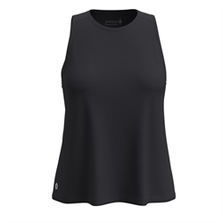 Smartwool Women's Active Ultralite High Neck Tank - Black - Top