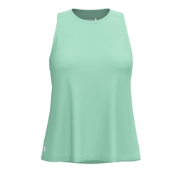 Smartwool Women's Active Ultralite High Neck Tank - Zen Green - Top