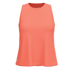 Smartwool Women's Active Mesh High Neck Tank - Coral Reef - Top