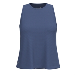 Smartwool Women's Active Mesh High Neck Tank - Nightfall Blue/Deep Navy - Top