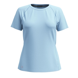 Smartwool Active Ultralite Short Sleeve Tee Woman - Serene Blue - T-shirt